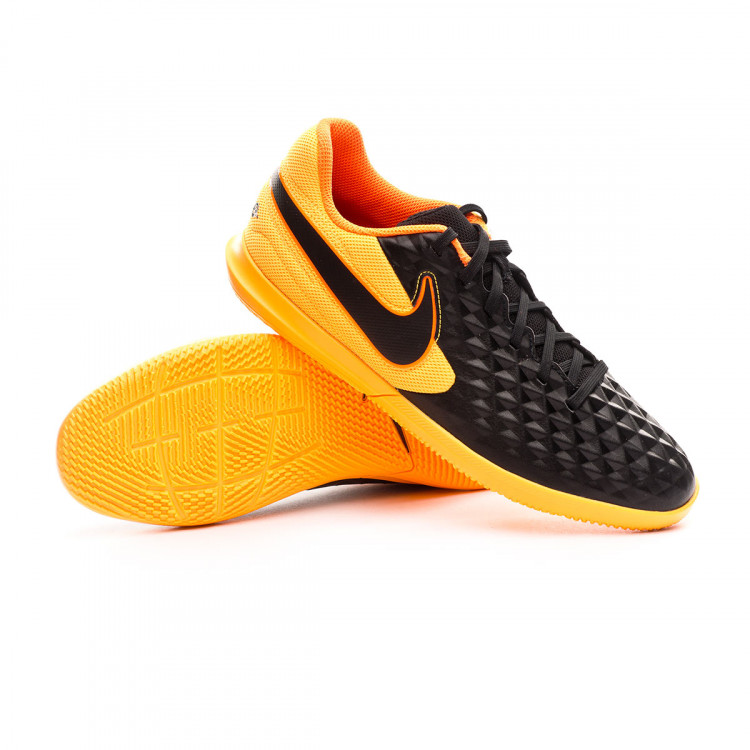 nike tiempo futsal black