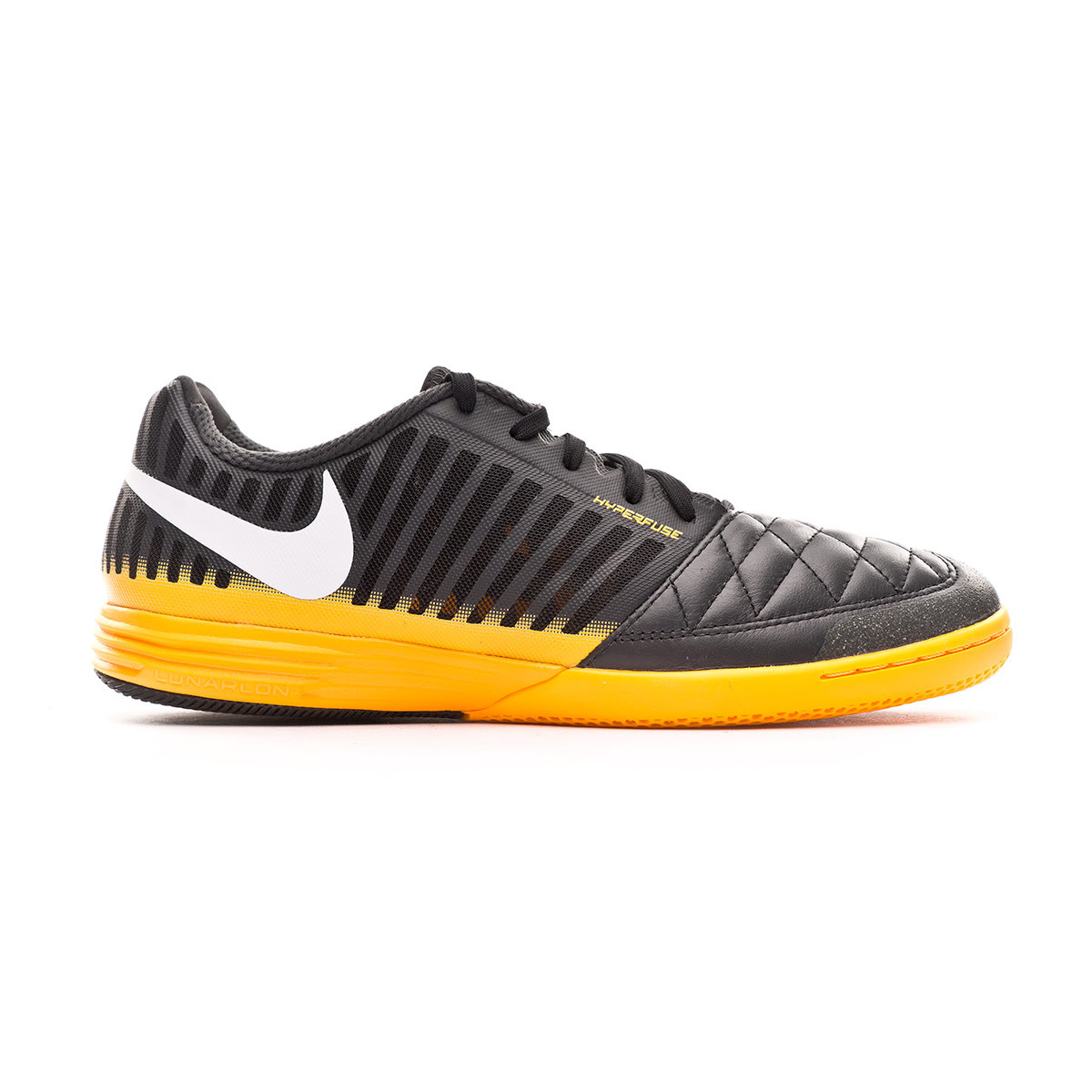 Futsal Boot Nike Lunar Gato II Dark smoke grey-White-Laser orange-Total  oran - Football store Fútbol Emotion
