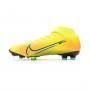 Bota Mercurial Superfly VII Academy MDS 2 FG/MG Lemon venom-Black-Aurora green