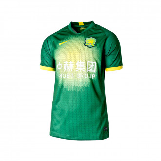 Jersey Nike Beijing Sinobo Guoan FC Breathe Stadium 2020-2021 Home Pine green-Opti yellow