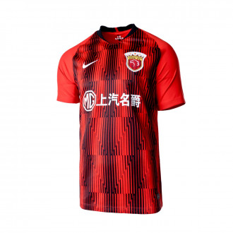 Camisola Nike Shanghai SIPG FC Breathe Stadium Equipamento Principal 2020-2021 Challenge red-Black-White