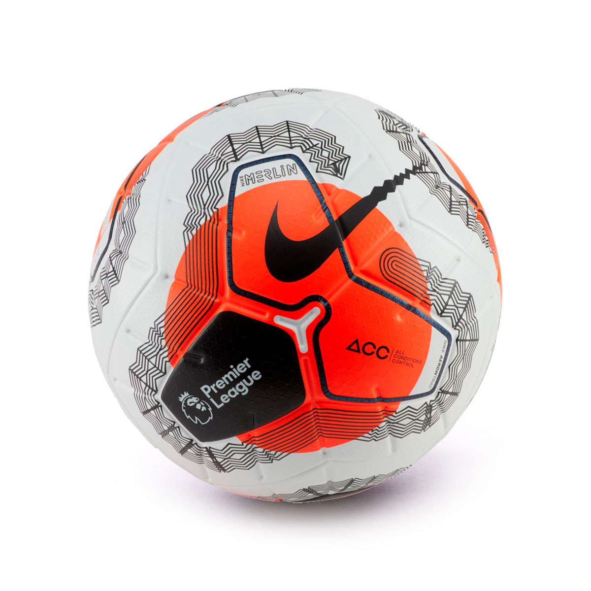 Balón Nike Premier League Merlin 2019-2020 White-Hyper crimson-Black -  Tienda de fútbol Fútbol Emotion