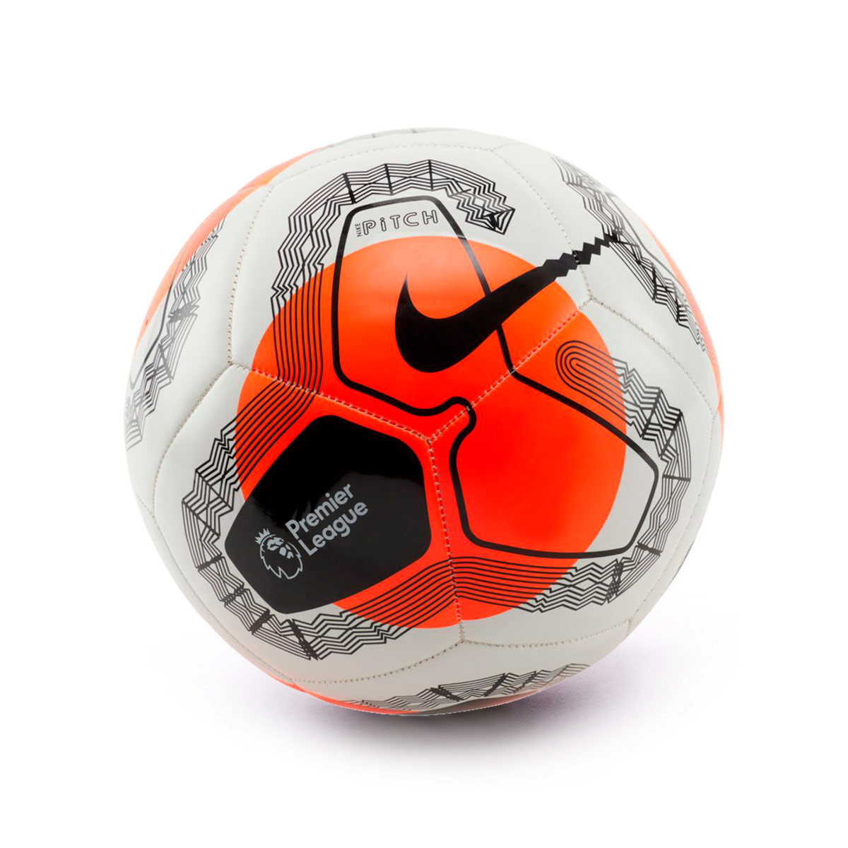 Ball Nike Premier League Pitch 2019-2020 White-Hyper crimson-Black -  Football store Fútbol Emotion