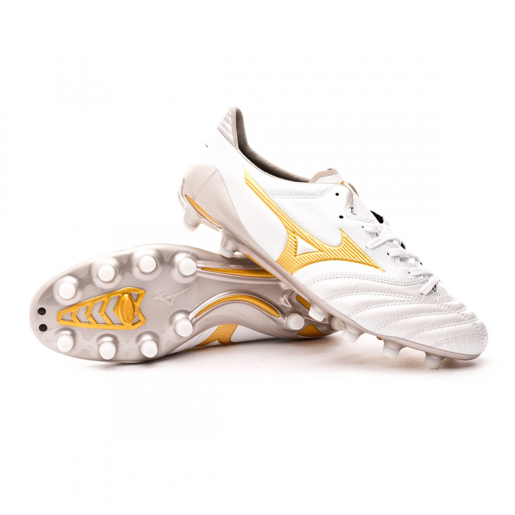 Football Boots Mizuno Morelia Neo Ii Md White Gold Tienda De