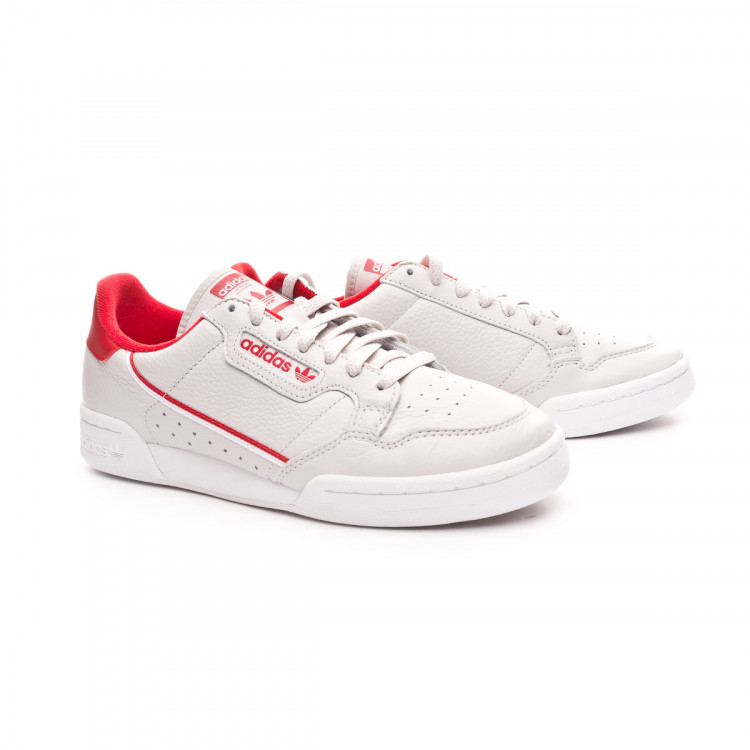 white adidas continental trainers