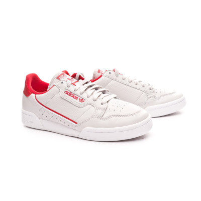 adidas continental 80 white scarlet flash red