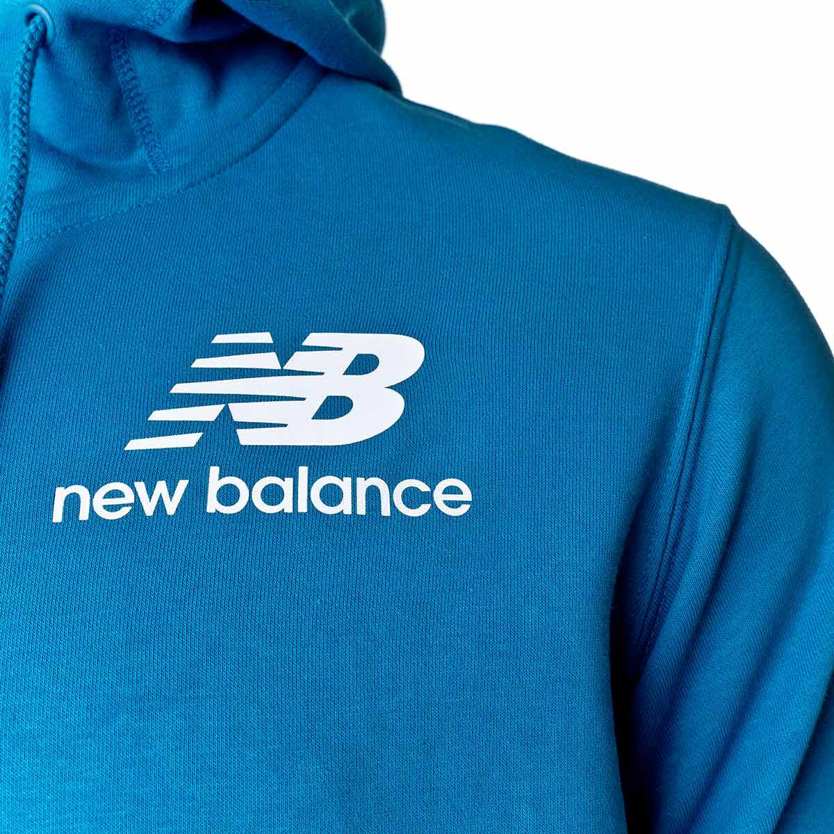 new balance blue hoodie