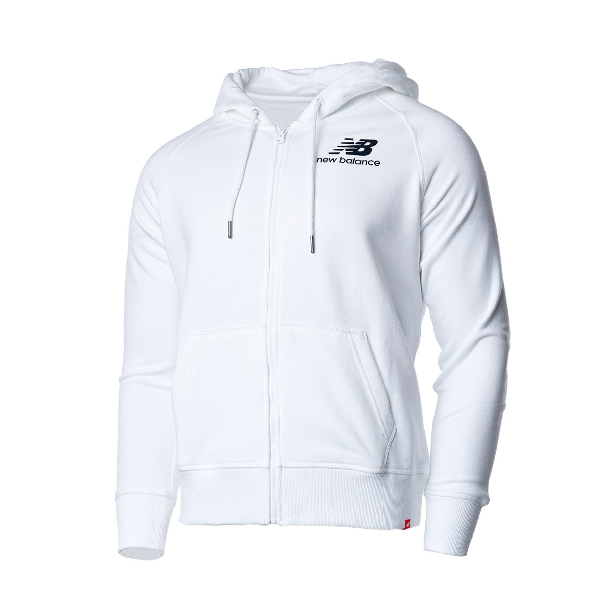 new balance hoodie white