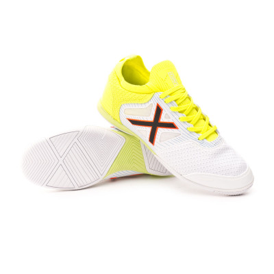 Futsal Shoes Munich Tiga Indoor White - Fútbol Emotion