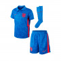Inglaterra Breathe Equipamento Alternativo 2020-2021 Criança Mega blue-Sport royal