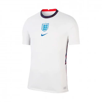 Camiseta Inglaterra Stadium Primera Equipación 2020-2021 White-Sport Royal