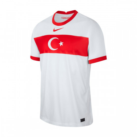 Salvación Figura revista Camiseta Nike Turquía Stadium Primera Equipación 2020-2021 White-Sport red  - Fútbol Emotion