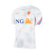 Camiseta Holanda Pre-Match 2020-2021 White-White-Safety Orange-Safety Orange