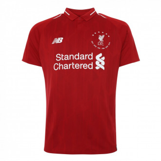 Camisola New Balance Liverpool FC Primera Equipación Ed Signature 2019-2020 Niño Red