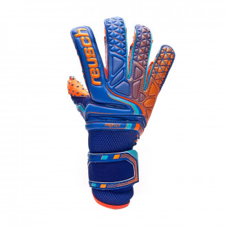 Luvas Reusch Attrakt Pro G3 SpeedBump Evolution Deep blue-Shocking orange
