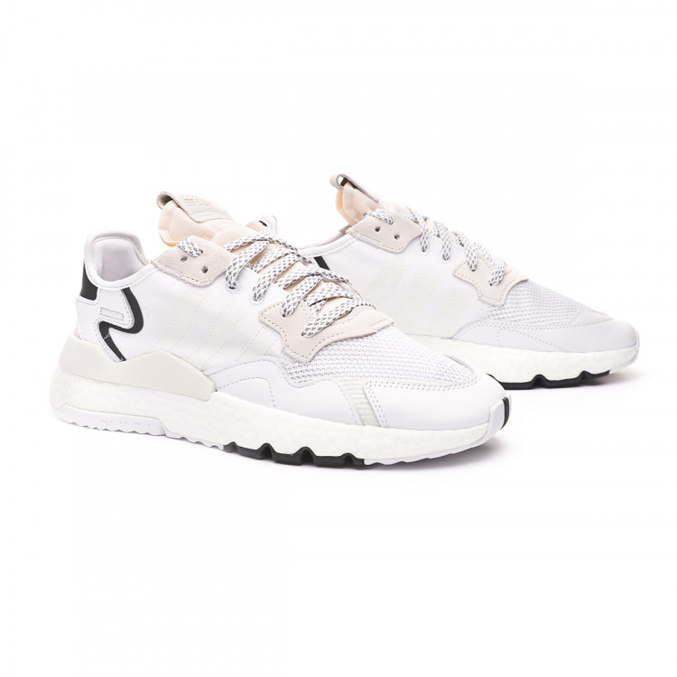 adidas nite jogger trainers white