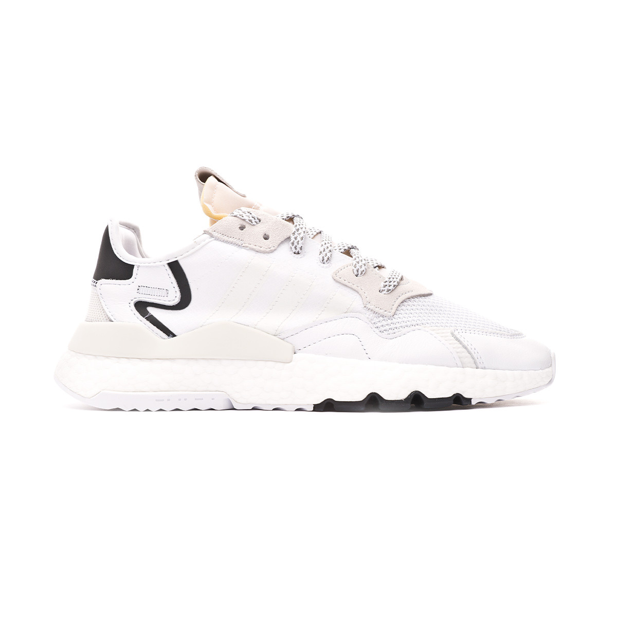 adidas nite jogger trainers white