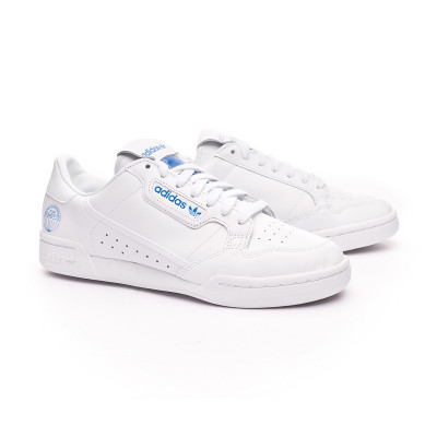 adidas continental white and blue