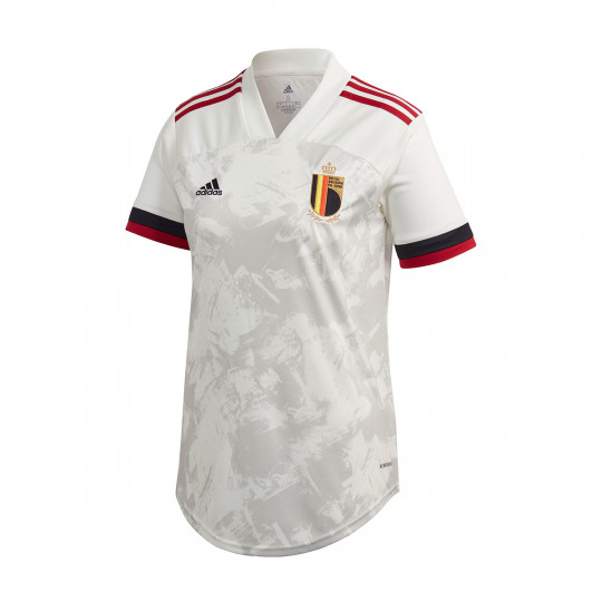 Camiseta adidas Bélgica Equipación 2020-2021 Mujer Off White - Fútbol Emotion