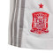 Pantalón corto España Segunda Equipación 2020-2021 Niño White
