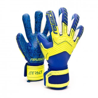 Guante Attrakt Freegel G3 Fusion LTD Safety yellow-Deep blue-Deep blue
