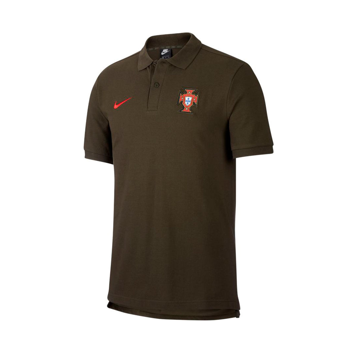polo nike marrom