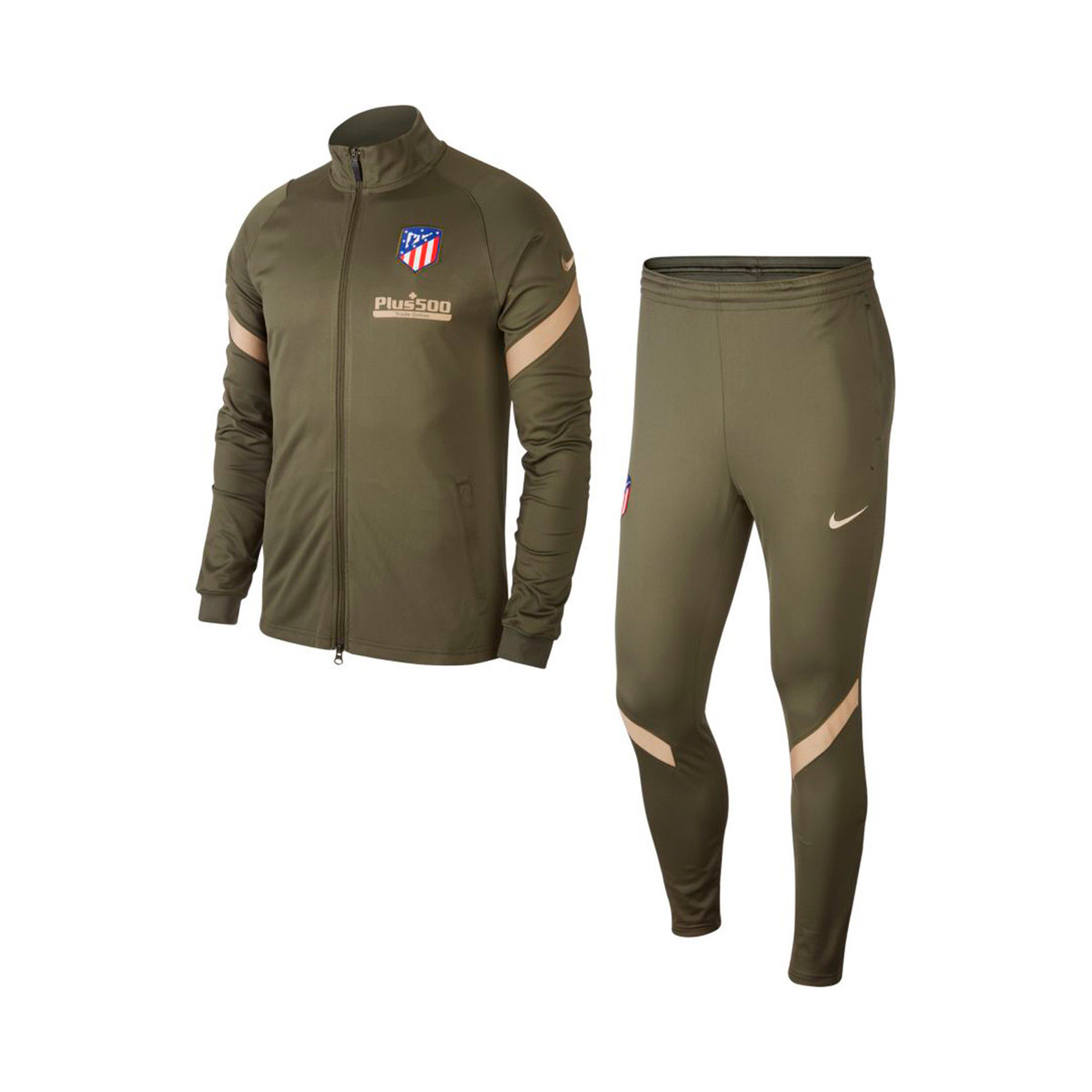 Chándal Nike Atlético de Madrid Dri-Fit Strike Cargo Khaki - Fútbol