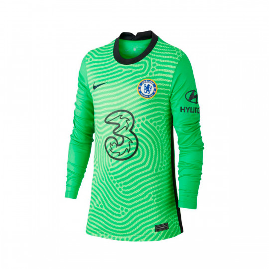 Maglia Nike Chelsea FC Stadium Primo Kit Portiere 2020-2021 Bambino Green strike-Green spark-Blackened blue