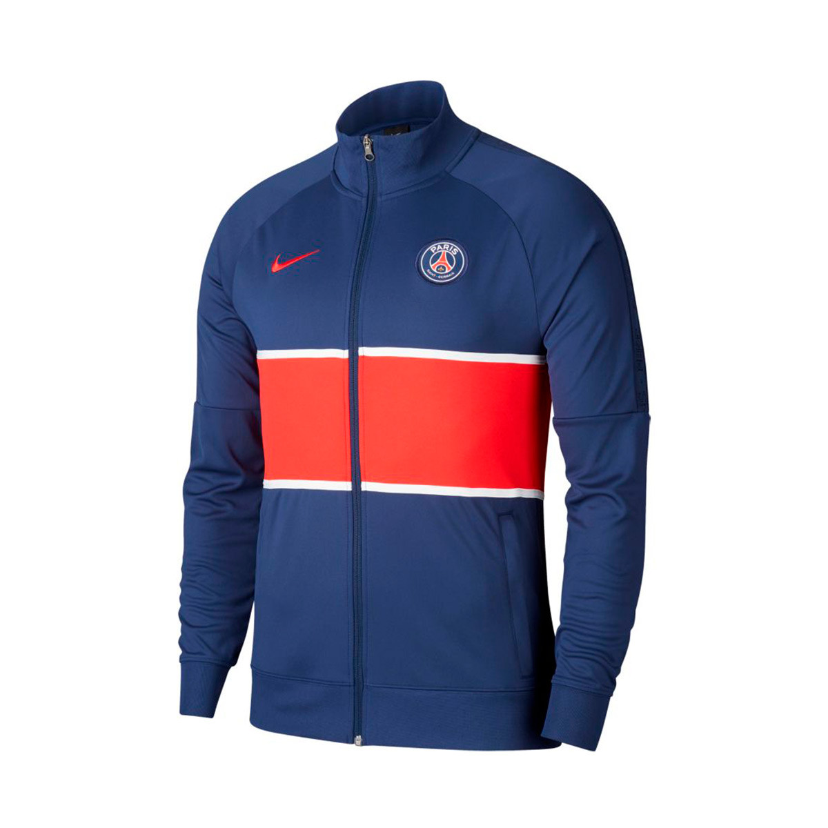 Chaqueta Nike Paris Saint-Germain I96 Anthem 2020-2021 Midnight  navy-University red-White - Tienda de fútbol Fútbol Emotion