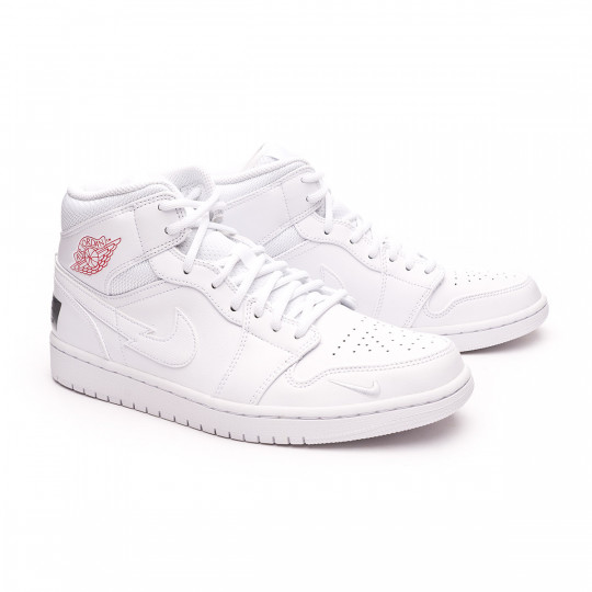 Baskets Nike Air Jordan 1 Mid Se White University Red Midnight Navy Metallic S Futbol Emotion Baskets Nike Air Jordan 1 Mid Se White University Red Midnight Navy Metallic S Futbol Emotion