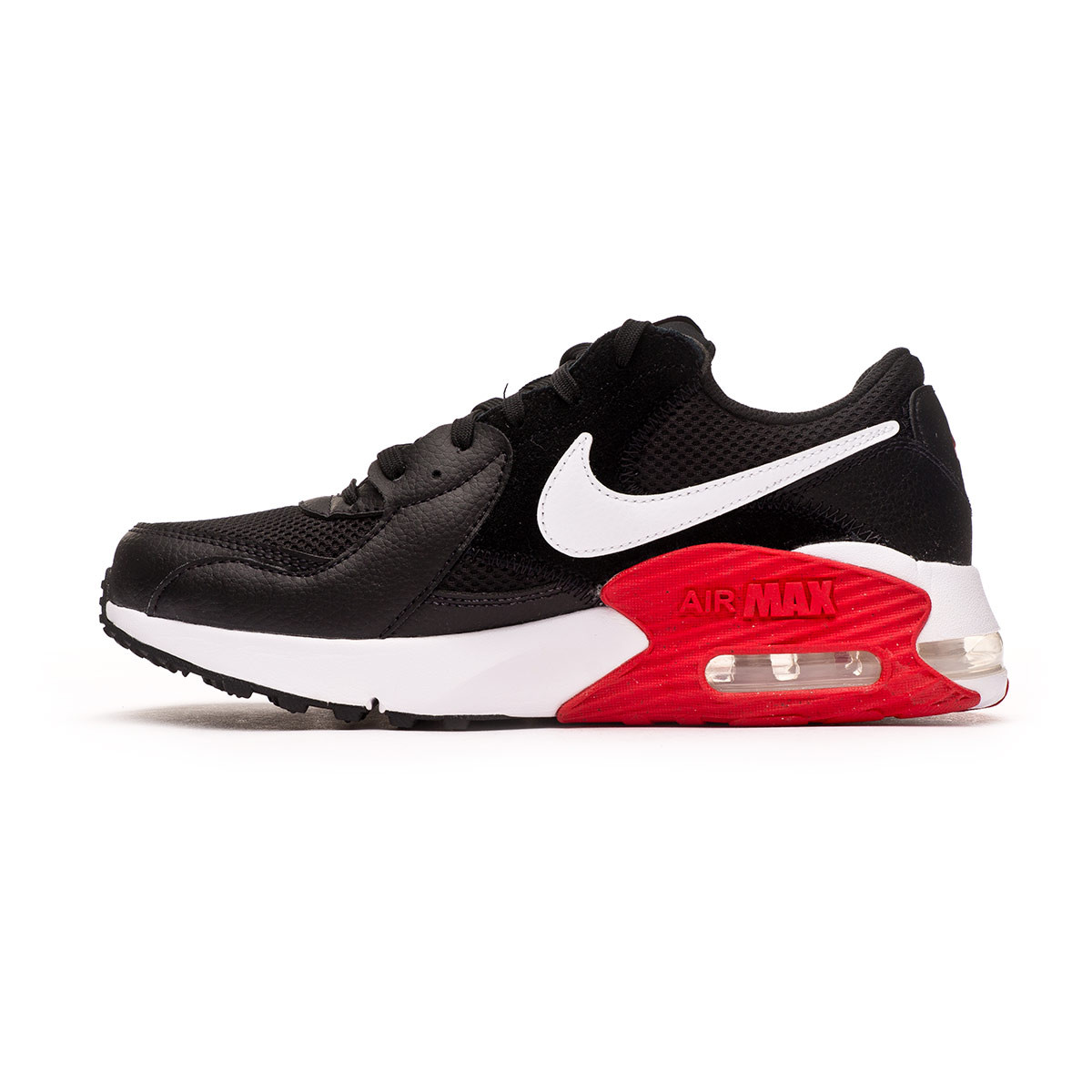nike air max excee white university red black