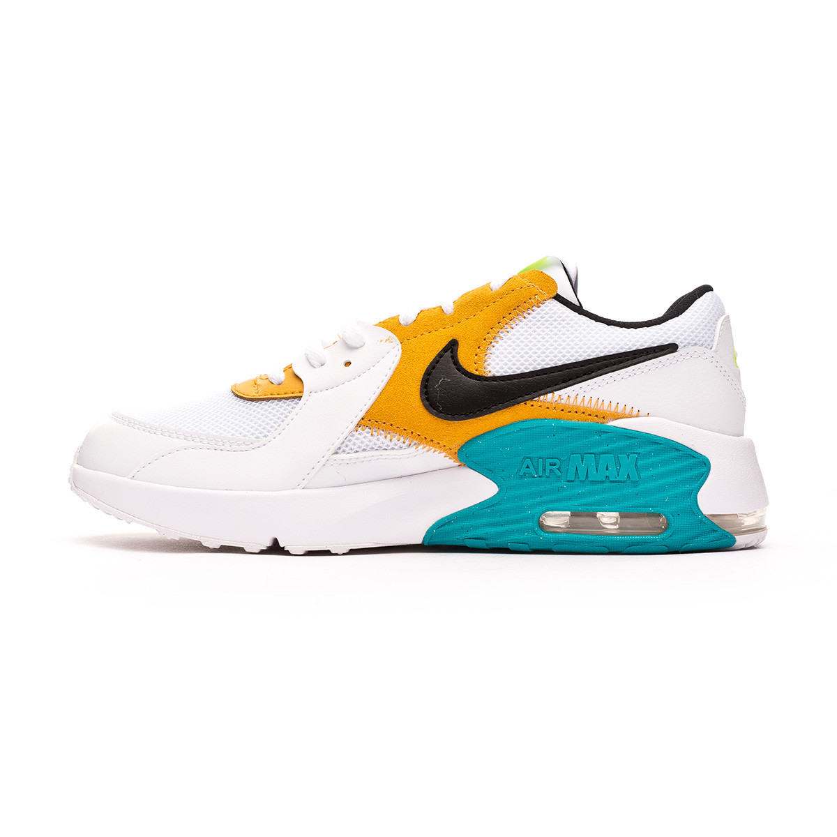 nike air max excee white and black