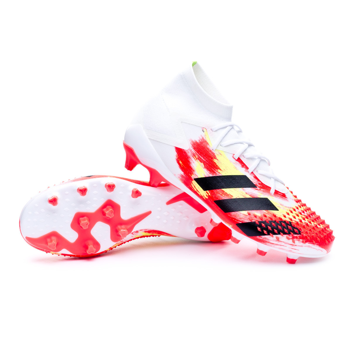 Football Boots adidas Predator 20.1 AG White-Black-Pop - Football store  Fútbol Emotion