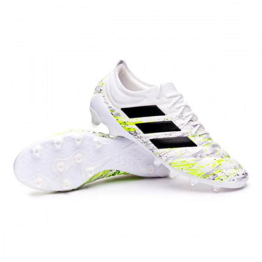 Zapatos de fútbol adidas Copa 20.1 AG White-Black-Signal green ...
