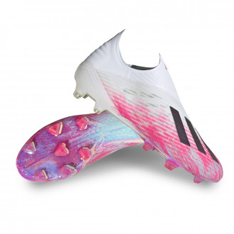 X 19+ FG White-Black-Shock pink