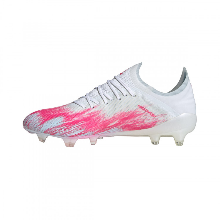 Adidas white and pink boots Clearance