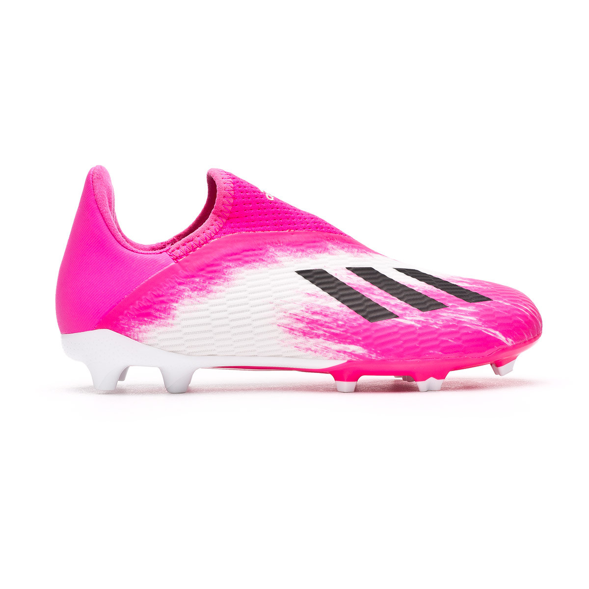 kids pink football boots