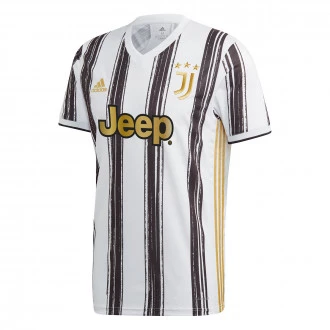 T-Shirt Juventus FC Home kit 2020-2021 White-Black