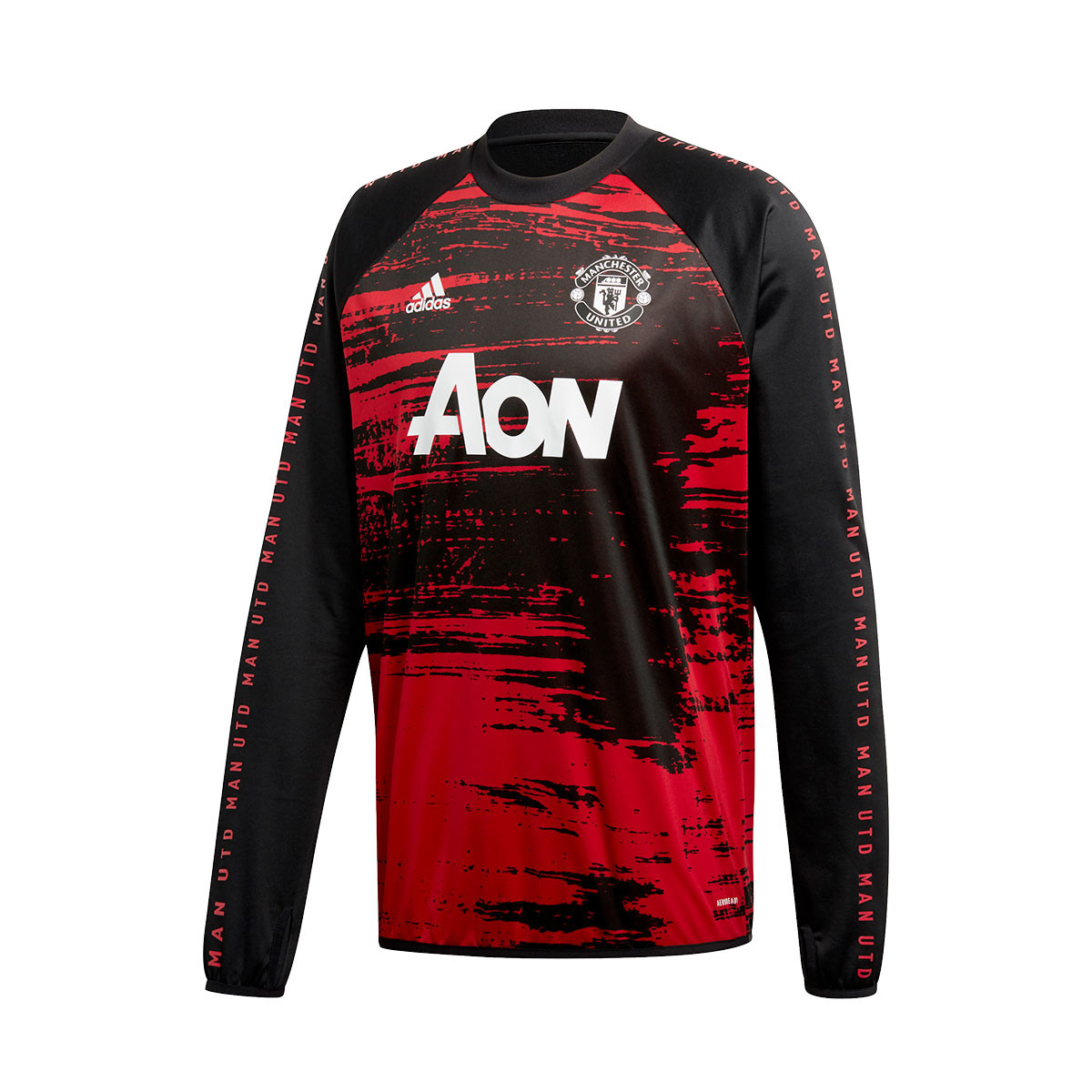 adidas red manchester united fc jersey
