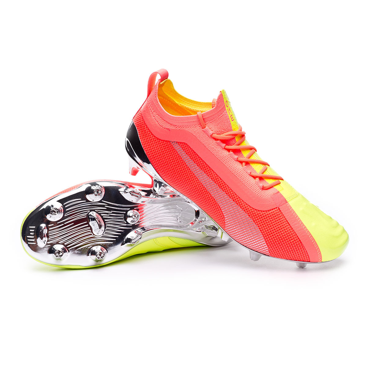 Gastos de envío Correspondiente cada Football Boots Puma One 20.1 FG/AG OSG Nrgy peach-Fizzy yellow-Puma aged silver - Football store Fútbol Emotion Gastos de envío Correspondiente cada Football Boots Puma One 20.1 FG/AG OSG Nrgy peach-Fizzy yellow-Puma aged silver - Football store Fútbol Emotion