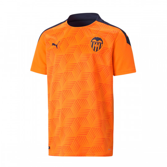 Sobretodo Sumamente elegante tanto Camiseta Puma Valencia CF Segunda Equipación 2020-2021 Niño Vibrant  Orange-Peacoat - Fútbol Emotion