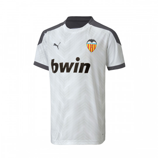 Camiseta Puma Valencia CF Stadium 2020-2021 Puma white-Asphalt - Tienda de fútbol Fútbol Emotion