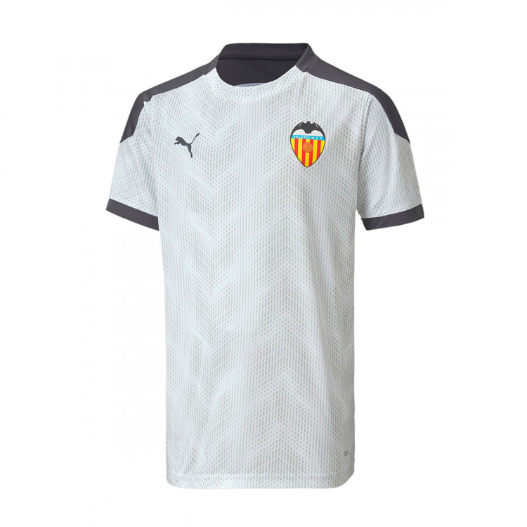 Jersey Puma Kids Valencia Cf Stadium 2020 2021 Puma White Asphalt Futbol Emotion