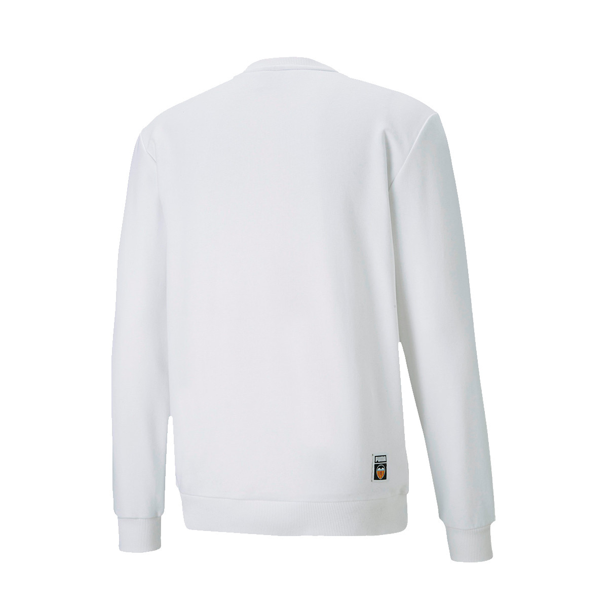puma black and white sweater