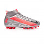Mercurial Superfly VII Academy AG Niño Metallic bomber grey-Black-Particle grey-Lase
