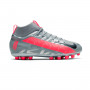 Mercurial Superfly VII Academy AG Niño Metallic bomber grey-Black-Particle grey-Lase