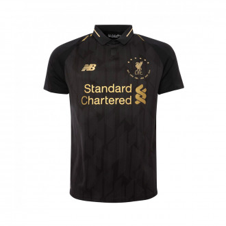 Camisola New Balance Liverpool FC 6 Times Ed Signature 2019-2020 Black-Gold