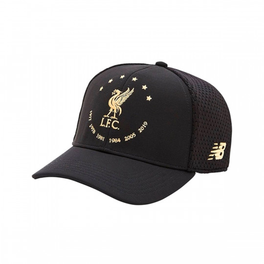 new balance liverpool hat black and gold