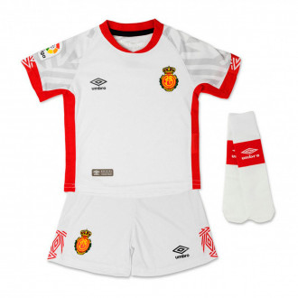 Conjunto Umbro RCD Mallorca Equipamento Suplente 2019-2020 Criança Branco
