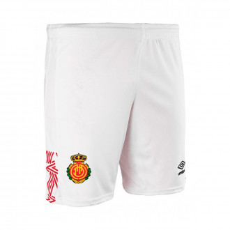Calções Umbro RCD Mallorca Equipamento Suplente 2019-2020 Branco